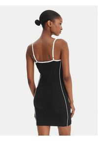 Guess Jeans Sukienka codzienna W6GKY1 KF641 Czarny Slim Fit. Okazja: na co dzień. Kolor: czarny. Materiał: bawełna. Typ sukienki: proste. Styl: casual #3