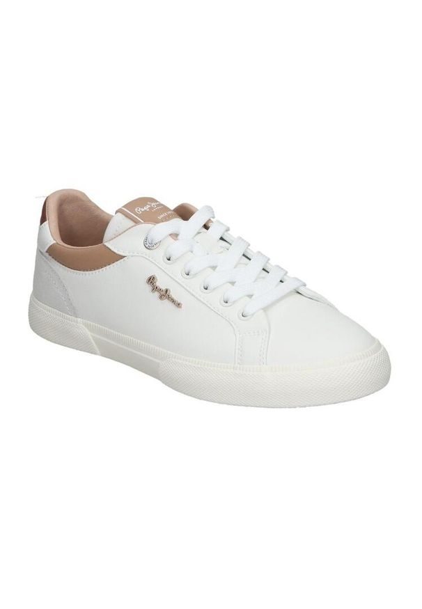 Buty damskie Pepe Jeans Kenton Court. Kolor: biały