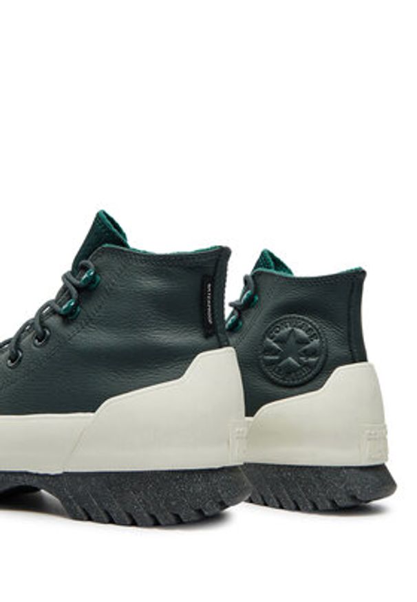 Converse Botki Chuck Taylor All Star Lugged 2.0 Counter A05696C Khaki. Kolor: brązowy. Materiał: skóra
