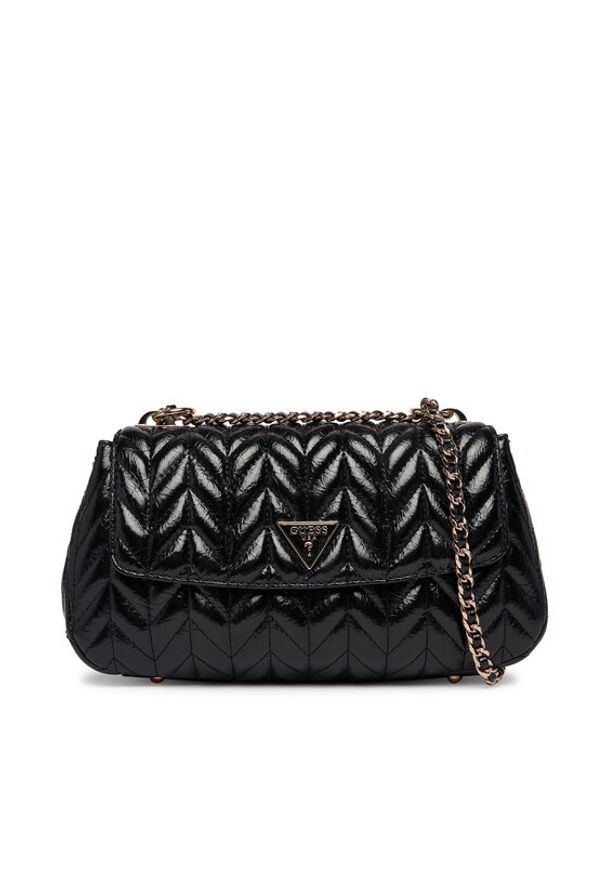 Guess Torebka Cheryl HWTQ97 20210 Czarny. Kolor: czarny. Materiał: skórzane