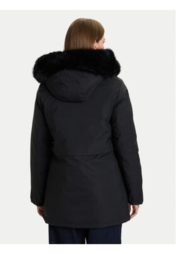 Rinascimento Kurtka zimowa CFC0122158003 Czarny Regular Fit. Kolor: czarny. Materiał: syntetyk. Sezon: zima