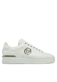 Philipp Plein - PHILIPP PLEIN Sneakersy SAES USC0670 PLE010 Biały. Kolor: biały. Materiał: skóra #1