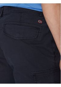 Napapijri Spodnie materiałowe NP0A4IDQ1761 Granatowy Regular Fit. Kolor: niebieski. Materiał: bawełna #8
