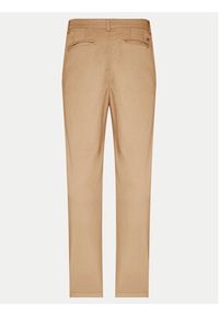 Napapijri Chinosy M-Puyo NP0A4H98 Brązowy Slim Fit. Kolor: brązowy. Materiał: bawełna #2