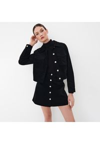 Mohito - Krótka koszula typu shacket - Czarny. Kolor: czarny. Długość: krótkie #1