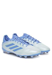 Adidas - adidas Buty do piłki nożnej Copa Pure 3 Pro Firm Ground ID9043 Granatowy. Kolor: niebieski. Materiał: skóra #4