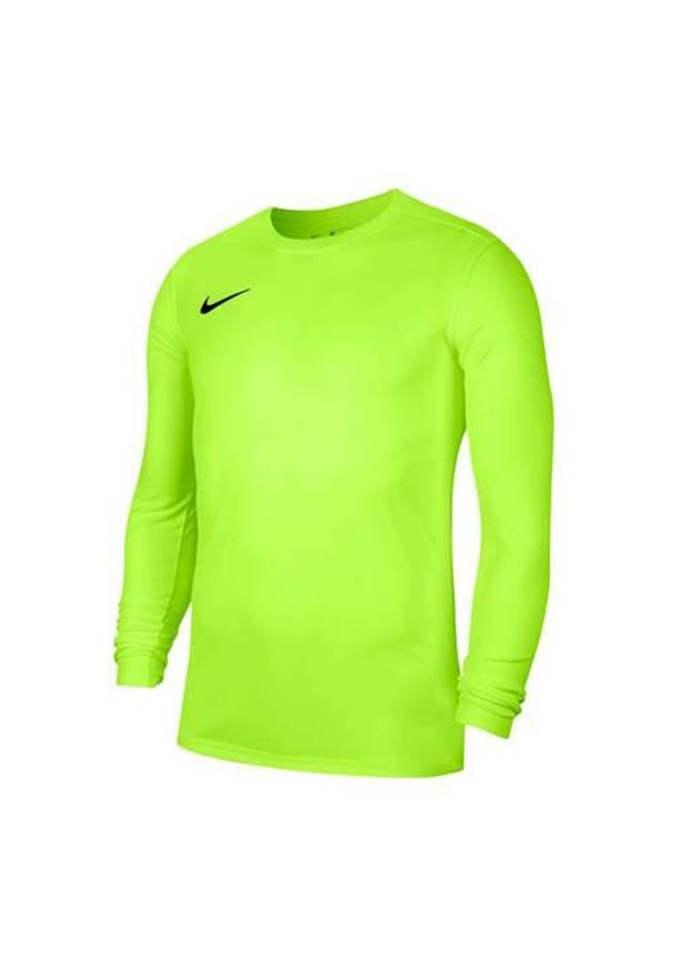 Koszulka sportowa chłopięca Nike JR Park Vii. Kolor: zielony. Długość rękawa: długi rękaw. Długość: długie. Styl: sportowy