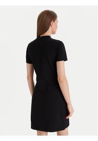 Guess Sukienka codzienna V4YK02 KCDH1 Czarny Regular Fit. Okazja: na co dzień. Kolor: czarny. Materiał: bawełna. Typ sukienki: proste. Styl: casual #3