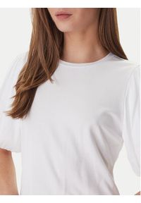 DKNY Sweter P6BH7ENV Biały Regular Fit. Kolor: biały #3