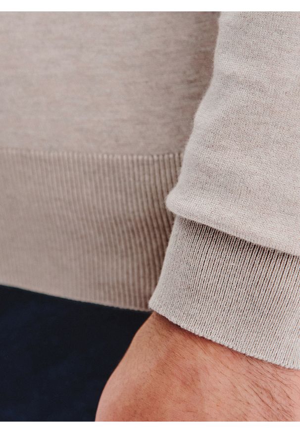 Pako Lorente - Sweter polo w kolorze beżowym. Okazja: na co dzień. Typ kołnierza: polo. Kolor: beżowy. Materiał: poliamid, wiskoza. Sezon: jesień. Styl: casual