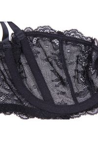 Intica - Koronkowy komplet bielizny z subtelnymi kokardkami na specjalne okazje Aristea. Kolor: różowy. Materiał: koronka. Wzór: aplikacja #4