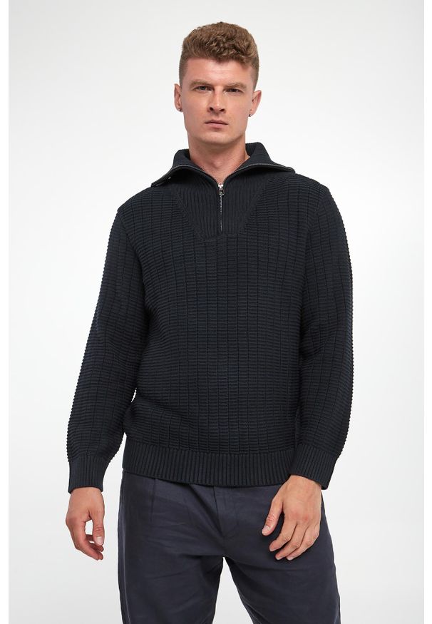 Sweter męski z golfem Jacobo JOOP!. Typ kołnierza: golf