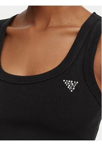 Guess Top V6GP07 K2987 Czarny Slim Fit. Kolor: czarny. Materiał: wiskoza #5