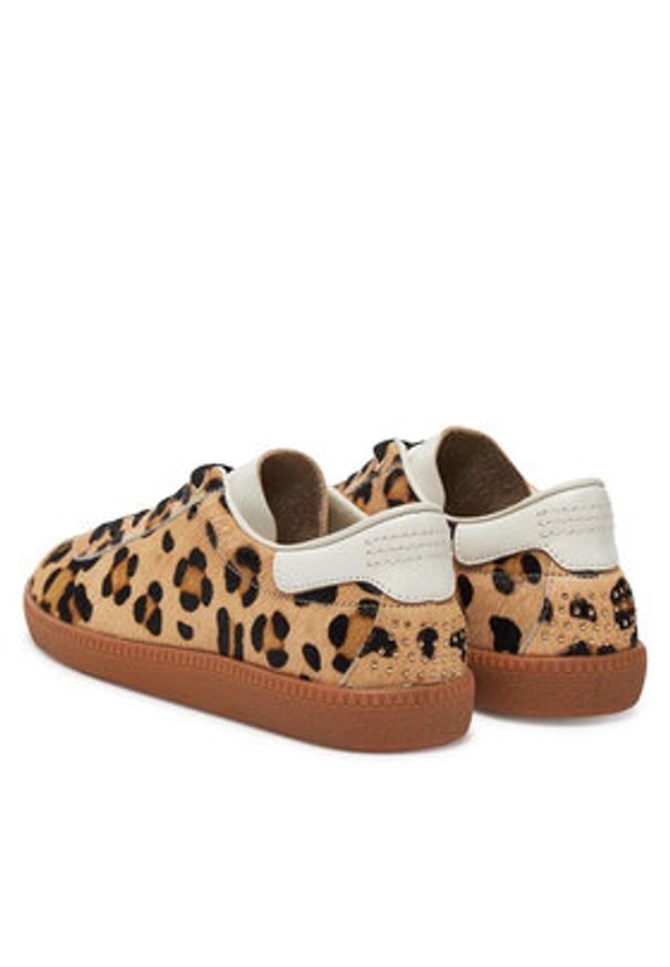 Bronx Sneakersy Bob-bie 66594-UP Brązowy. Kolor: brązowy. Materiał: skóra