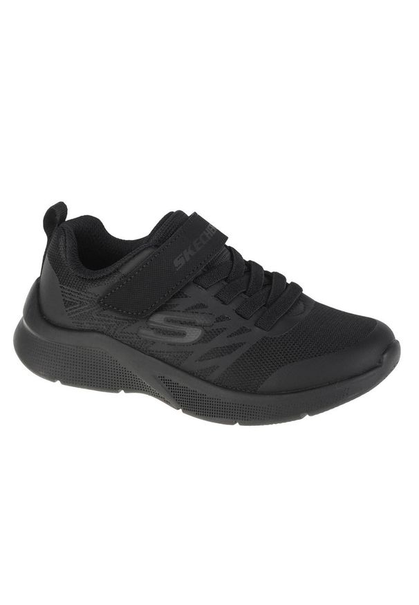 skechers - Buty do chodzenia, Skechers Microspec Texlor 403770L-BBK. Kolor: czarny. Sport: turystyka piesza