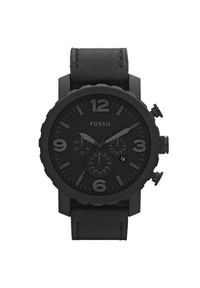 Fossil Zegarek Nate JR1354 Czarny. Kolor: czarny #1