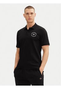 Jack & Jones Polo Simon 12269299 Czarny Regular Fit. Typ kołnierza: polo. Kolor: czarny. Materiał: bawełna #1
