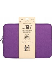 Etui RivaCase Nešiojamo kompiuterio dėklas SUZUKA ECO 13.3-14"/7703 VIOLET RIVACASE