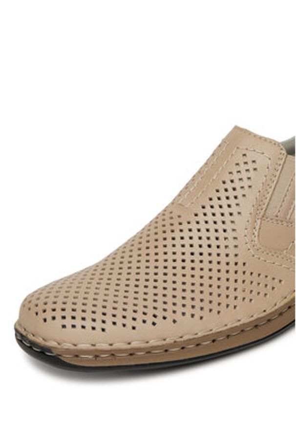 Rieker Półbuty CEO-05297-60 Beżowy. Kolor: beżowy. Materiał: skóra