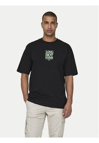 Only & Sons T-Shirt Kenny 22028736 Czarny Relaxed Fit. Kolor: czarny. Materiał: bawełna