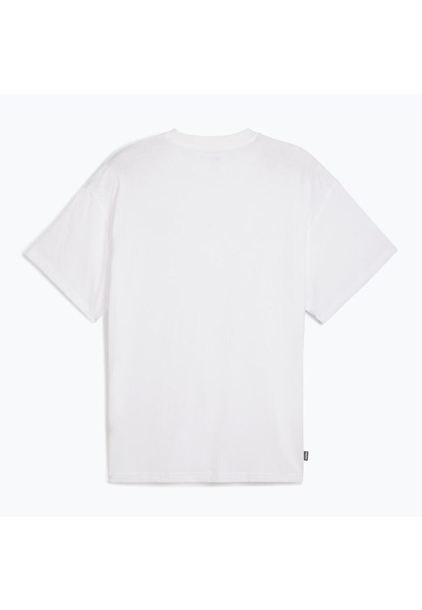 Puma - Koszulka koszykarska męska PUMA Jaws Core Tee II. Kolor: biały. Sport: koszykówka