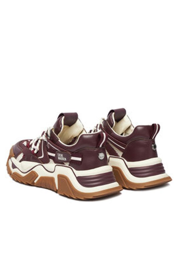 Steve Madden Sneakersy Kingdom 2 SM11004870 Bordowy. Kolor: czerwony. Materiał: zamsz, skóra