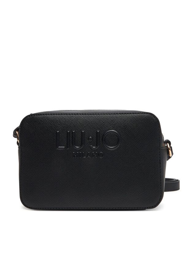 Liu Jo Torebka M Camera Case AA5153 E0087 Czarny. Kolor: czarny. Materiał: skórzane