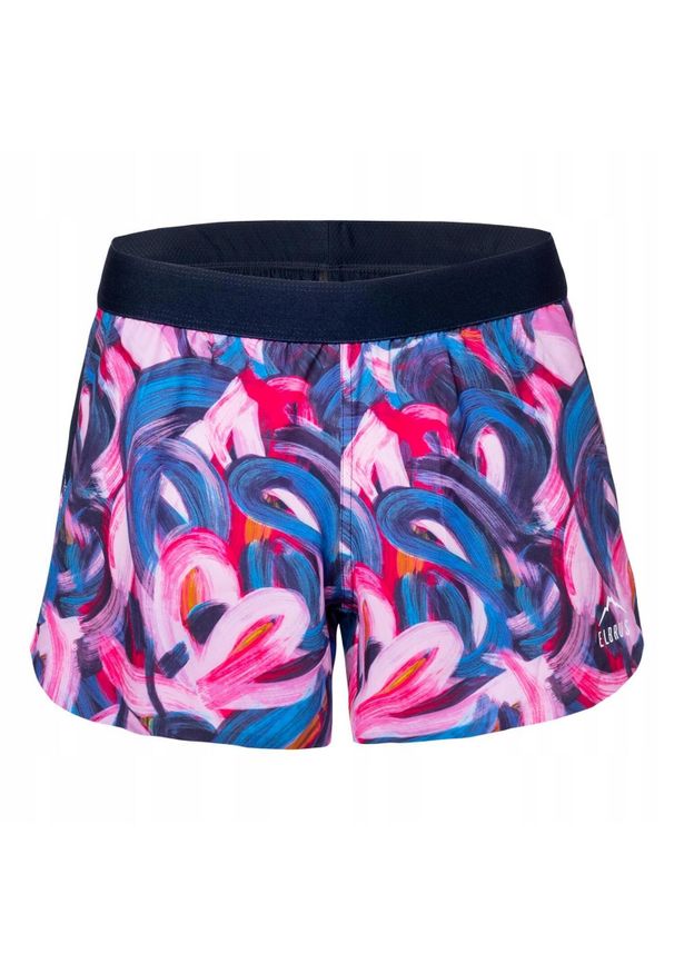 Elbrus - Shorty Damskie Matowy Alparo. Kolor: różowy, niebieski, wielokolorowy, czarny