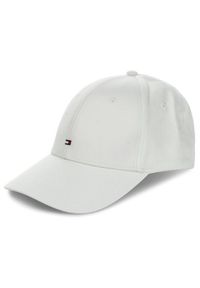 TOMMY HILFIGER - Tommy Hilfiger Czapka z daszkiem Classic Bb Cap E367895041 Biały. Kolor: biały. Materiał: bawełna
