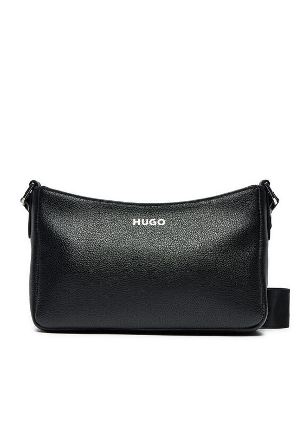 Hugo Torebka Bel SM Hobo W.L. 50490165 Czarny. Kolor: czarny. Materiał: skórzane