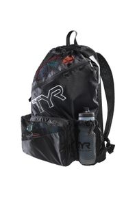 Plecak TYR Elite team mesh bkpk. Kolor: czarny. Materiał: mesh