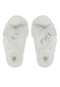 DeeZee Kapcie M138139J Biały. Kolor: biały. Materiał: materiał #2