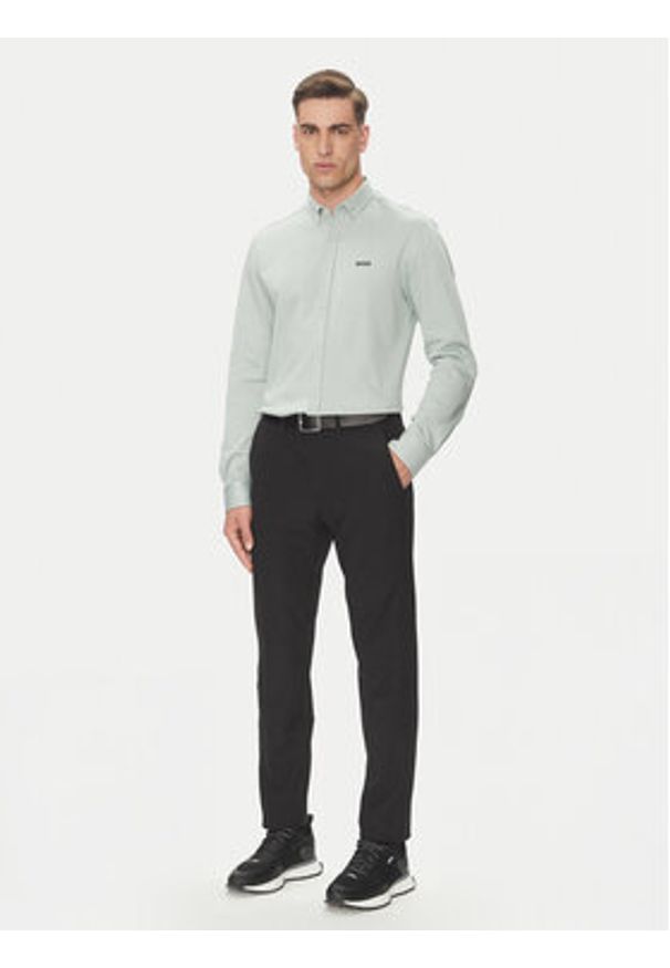 BOSS Koszula B_MOTION_L 50533163 Zielony Regular Fit. Kolor: zielony. Materiał: bawełna