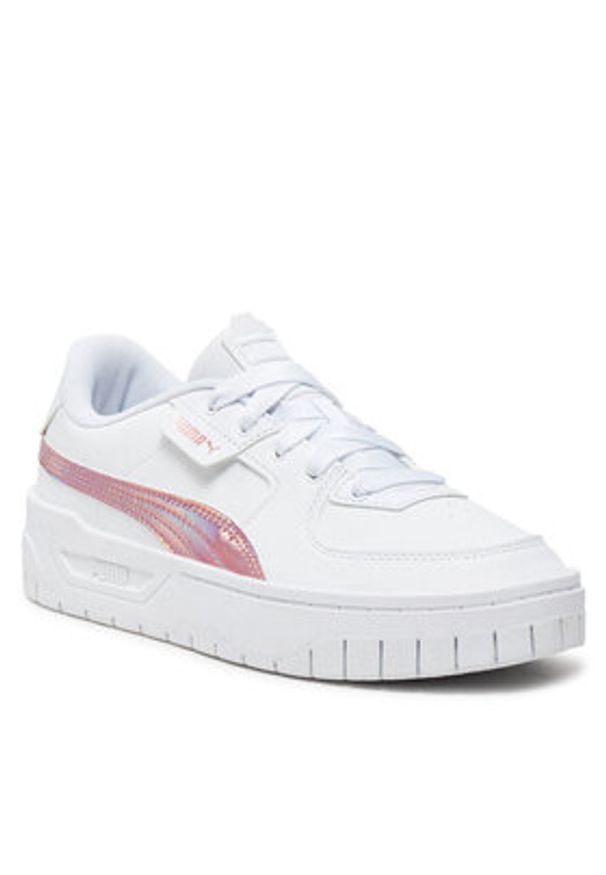 Puma Sneakersy Cali Dream Iridescent Jr 396624-02 Biały. Kolor: biały. Materiał: skóra
