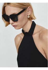 mango - Mango Sukienka koktajlowa Bobiet 67086334 Czarny Regular Fit. Kolor: czarny. Materiał: syntetyk. Styl: wizytowy #5