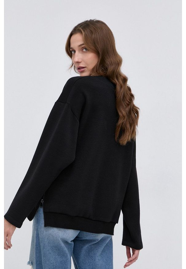 Nissa - NISSA - Bluza. Kolor: czarny. Materiał: dzianina