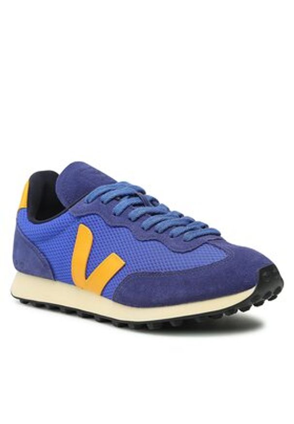 Veja Sneakersy Rio Branco RB0102991B Niebieski. Kolor: niebieski. Materiał: zamsz, skóra