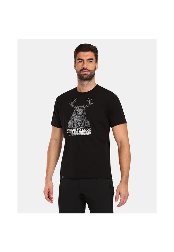 T-shirt męski Kilpi LTD CALYPSO-M. Kolor: czarny. Materiał: nylon. Sport: turystyka piesza