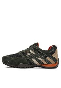 Geox Półbuty U Snake L U4207L 02214 C1300 Zielony. Kolor: zielony. Materiał: materiał #3