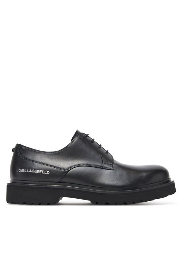Karl Lagerfeld - KARL LAGERFELD Oxfordy Kontest II KL12425 Czarny. Kolor: czarny. Materiał: skóra
