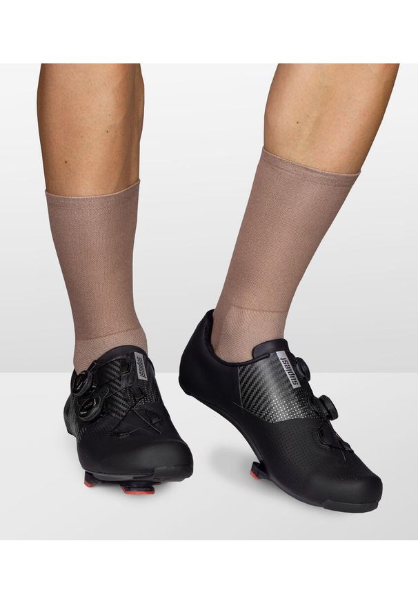 LUXA - Skarpetki Rowerowe Unisex Luxa Classic. Kolor: brązowy. Materiał: poliamid, elastan