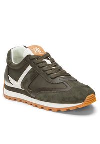 Lauren Ralph Lauren - LAUREN RALPH LAUREN Sneakersy 802951384003 Zielony. Kolor: zielony. Materiał: zamsz, skóra #3