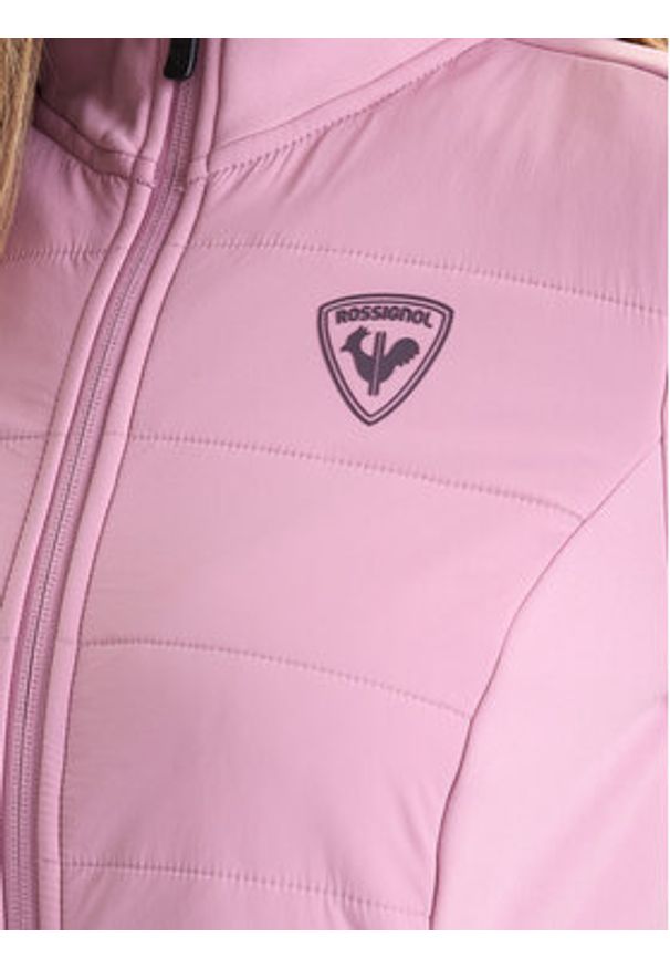 Rossignol Bluza techniczna Classique RLNWL16 Różowy Regular Fit. Kolor: różowy. Materiał: syntetyk