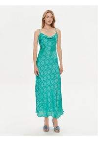 YAS Sukienka koktajlowa Dinella 26031859 Zielony Regular Fit. Kolor: zielony. Materiał: wiskoza. Styl: wizytowy