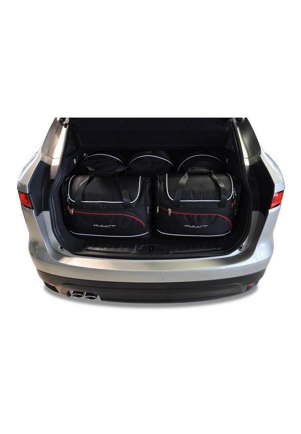 KJUST - Torby Do Bagażnika Jaguar F-Pace 2015+ 5Szt Kjust. Kolor: czarny. Styl: sportowy