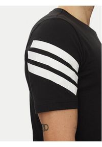 Adidas - adidas T-Shirt Future Icons 3-Stripes JD4877 Czarny Regular Fit. Kolor: czarny. Materiał: bawełna #3
