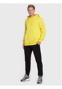 Adidas - adidas Bluza Trefoil Series Street HK2791 Żółty Regular Fit. Kolor: żółty. Materiał: bawełna. Styl: street #3