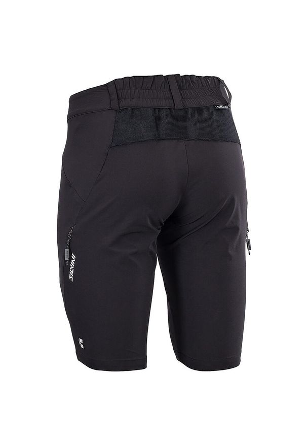 Spodenki rowerowe damskie MTB Silvini Alma WP1626. Kolor: czarny