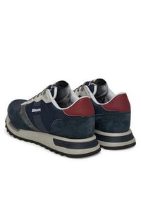 Blauer Sneakersy F5RYDER01/NYN Granatowy. Kolor: niebieski. Materiał: zamsz, skóra