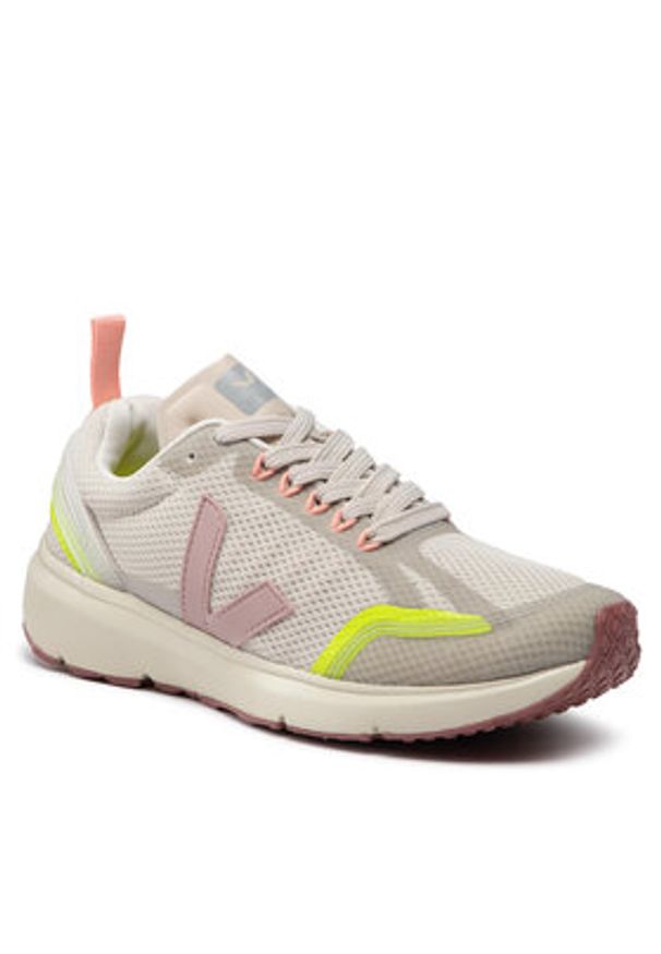 Veja Buty do biegania Condor 2 Alveomesh CL0102658A Beżowy. Kolor: beżowy. Materiał: materiał